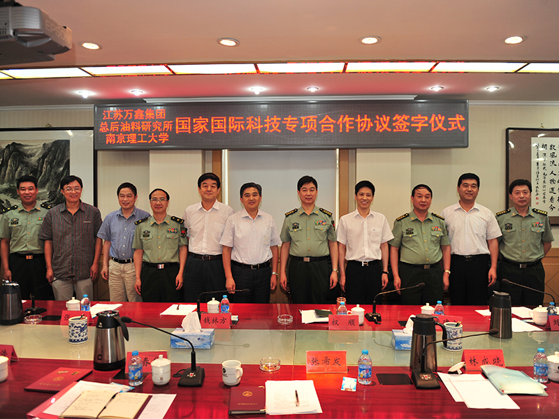 2013年7月，總后勤部與我司簽訂協(xié)議，共同承擔(dān)科技部專項(xiàng)科研項(xiàng)目