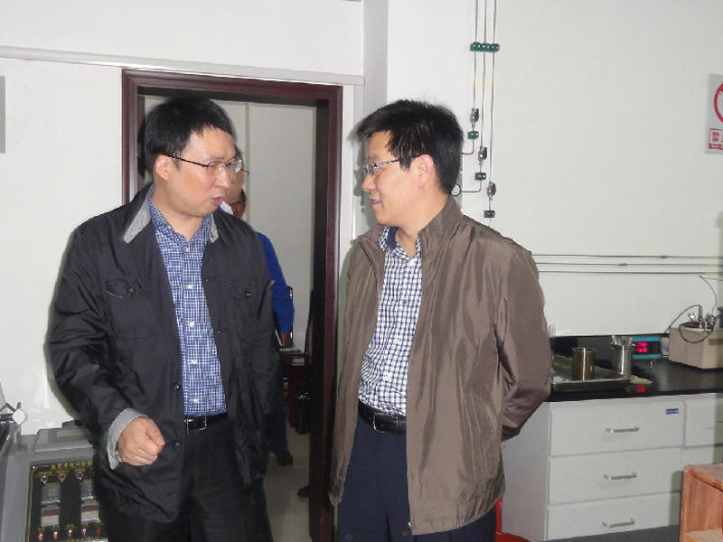2012年10月，市政府沈南松副市長(zhǎng)來公司考察